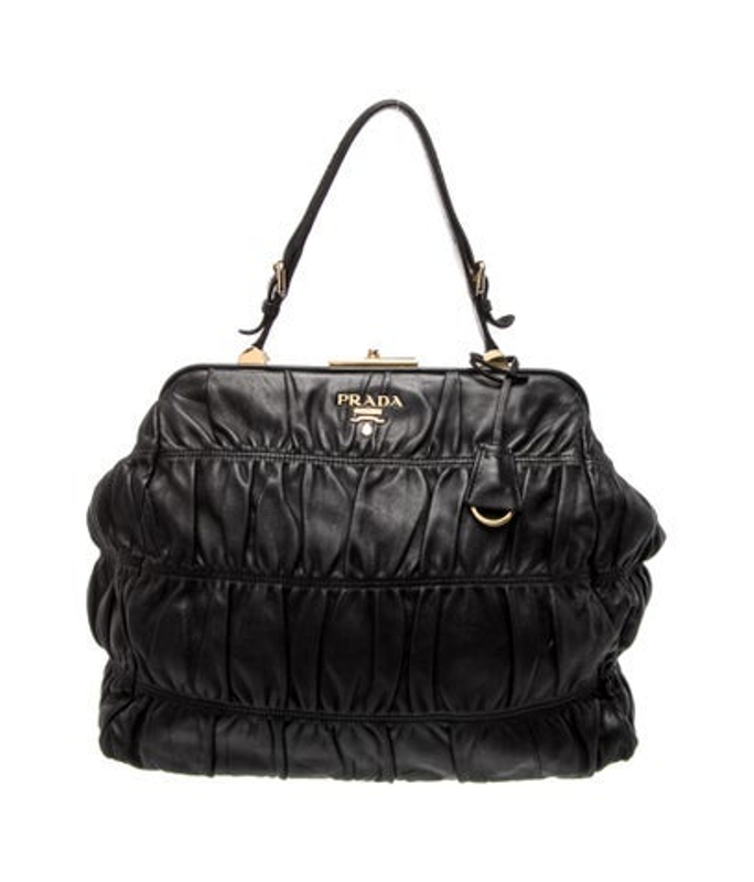 Prada Signature Dressy Frame Bag Vintage