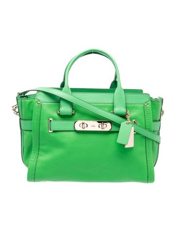 Leather Top Handle Bag