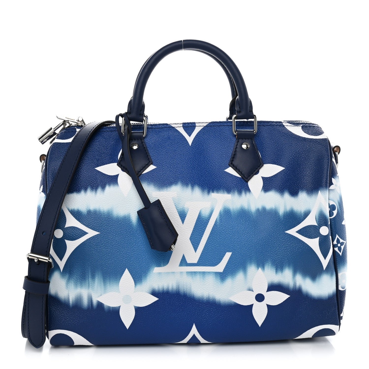Louis Vuitton Louis Vuitton Monogram Escale Speedy Bandouliere 30 Blue