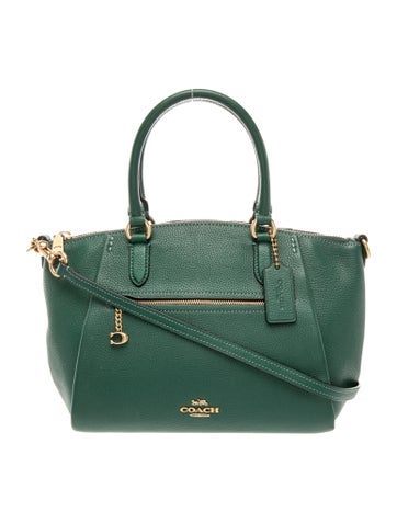 Leather Top Handle Bag