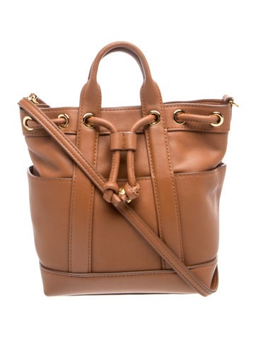 Leather Bucket Bag