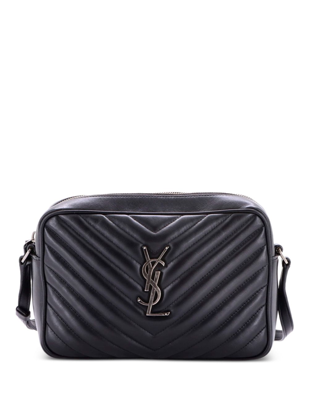 Lou Camera Bag Matelasse Chevron Leather Small crossbody bag