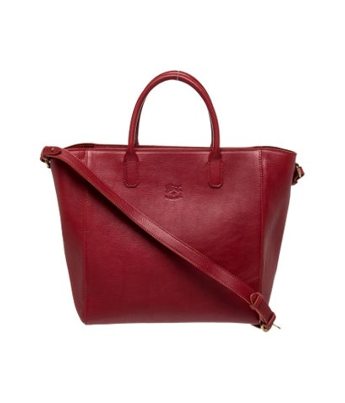 Il Bisonte Bisonte Leather Top Handle Bag