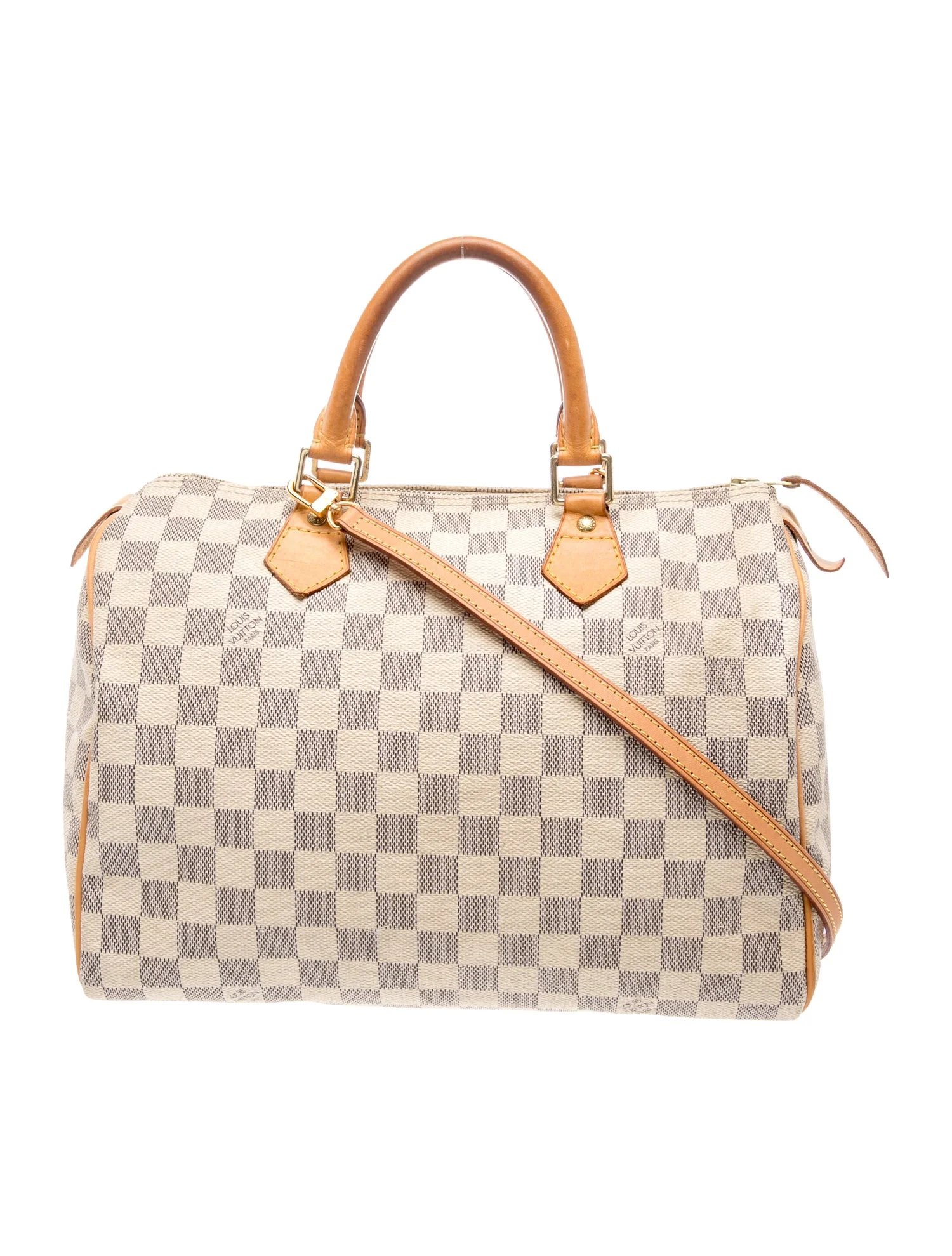 Damier Azur Speedy Bandouliere 30 Vintage