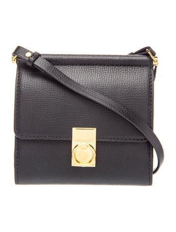 Leather Numéro Sept Crossbody Wallet w/ Tags