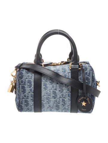 Oblique Jacquard Top Handle Bag