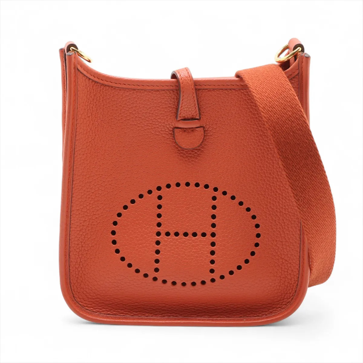 Hermès evelyn 16 TPM Amazon Taurillon Clemence Cuivre Gold Metal Fittings