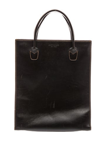 Leather Top Handle Bag