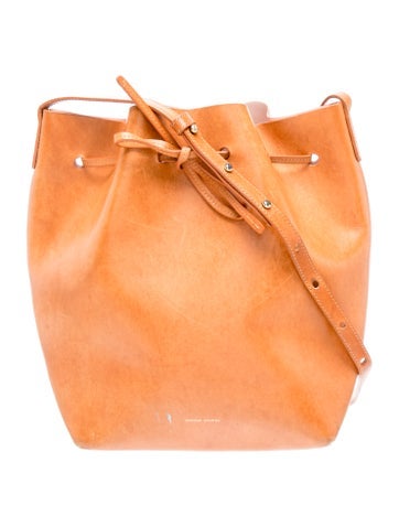 Mansur Gavriel Leather Bucket Bag