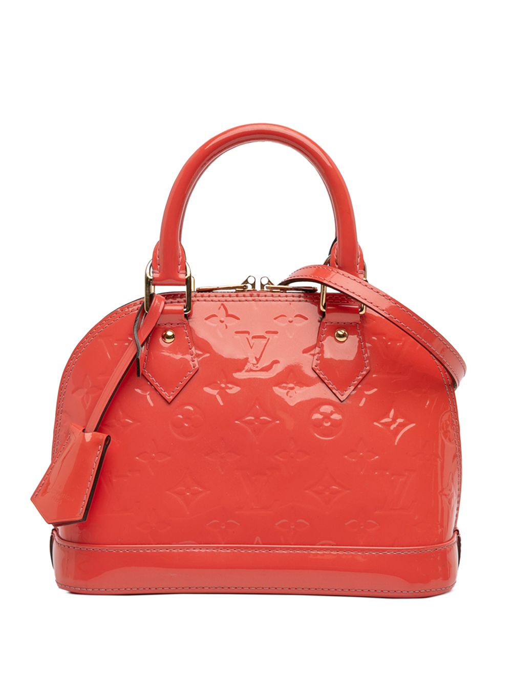 Louis Vuitton 2015 Monogram Vernis Alma BB satchel