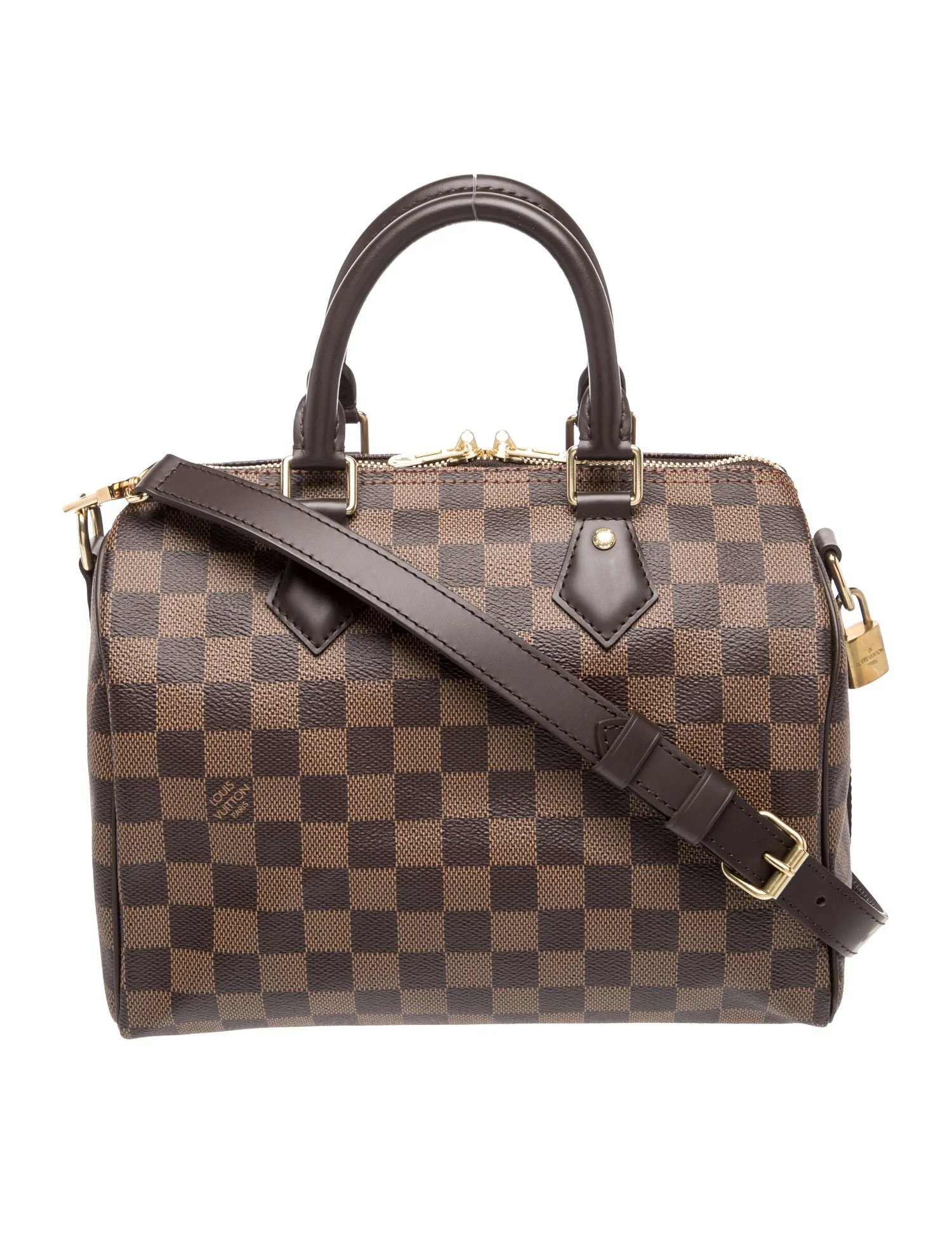 Damier Ebene Speedy Bandouliere 25
