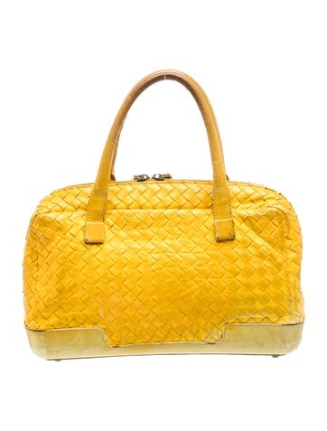 Intrecciato Top Handle Bag Vintage