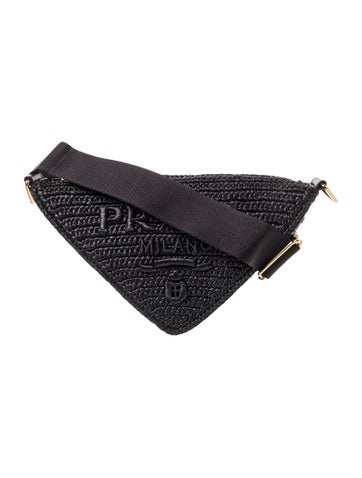 Raffia Grass Messenger Bag
