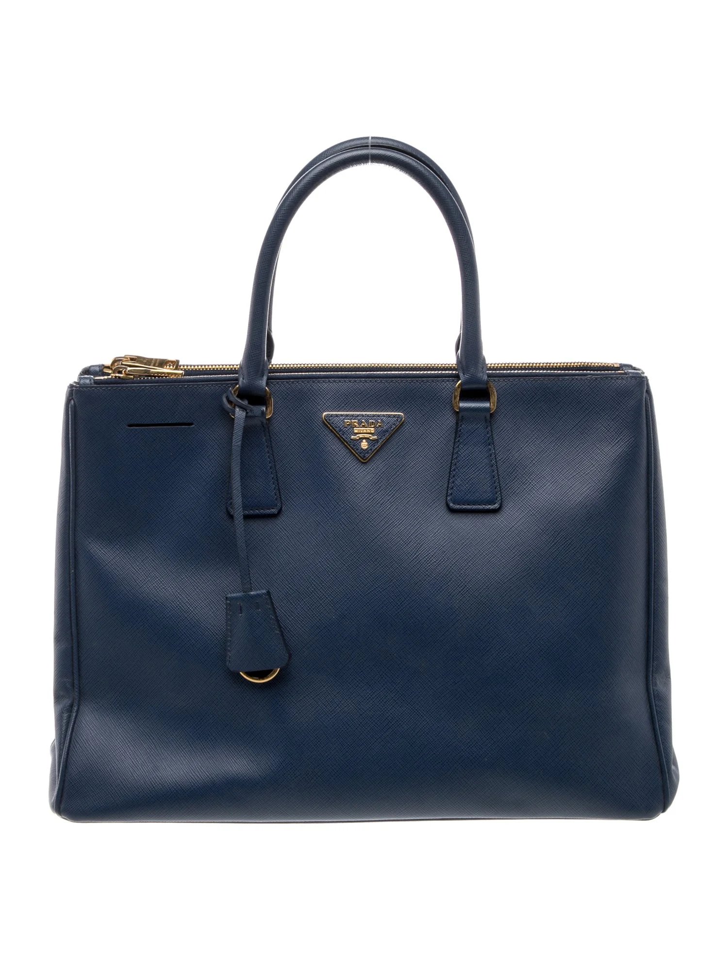 Saffiano Leather Galleria Double Zip Large