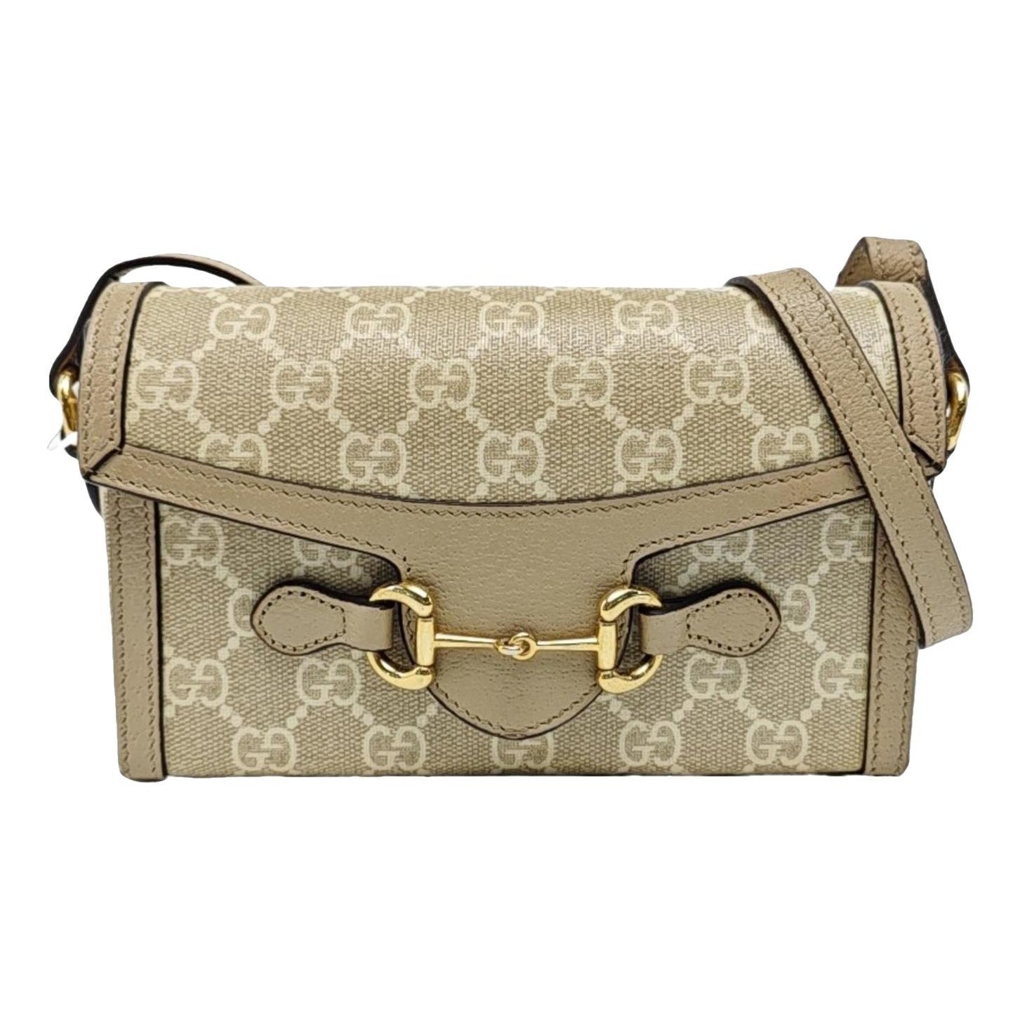 Handle Horsebit 1955 leather handbag