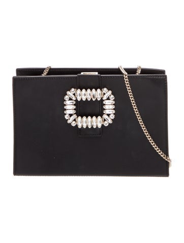 Roger Vivier Leather Evening Bag