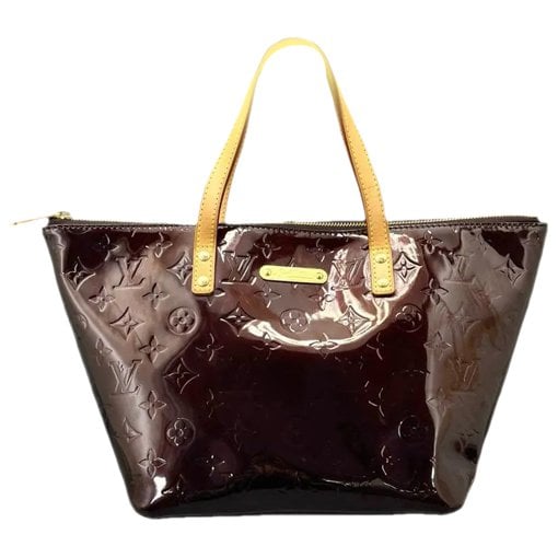Bellevue patent leather handbag