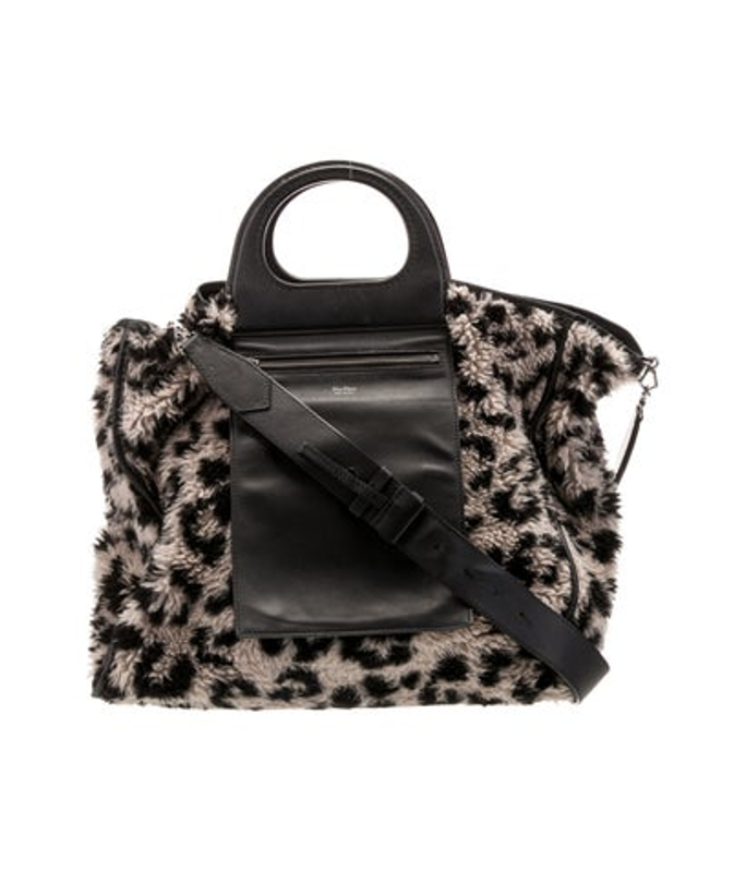 Max Mara Mara Faux Fur Crossbody Bag