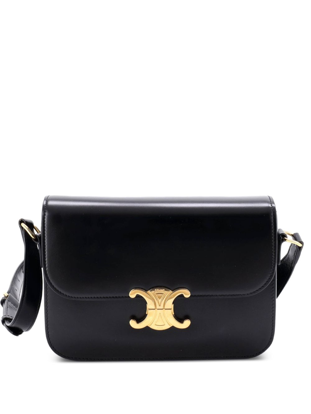 Triomphe Shoulder Bag Smooth Calfskin Medium crossbody bag