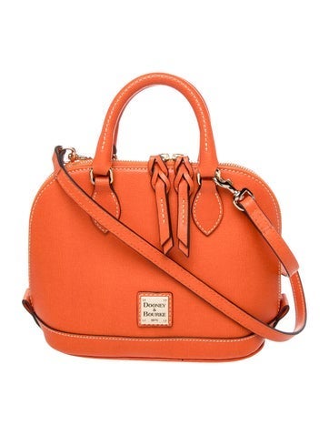 Dooney & Bourke Leather Top Handle Bag