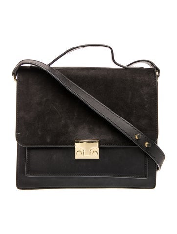Leather Top Handle Bag