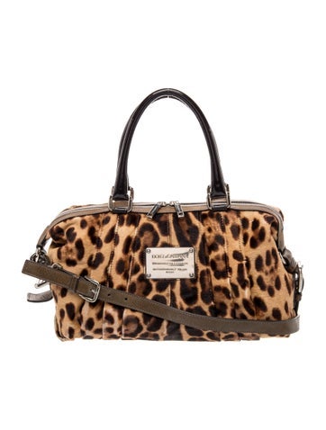 Ponyhair Top Handle Bag