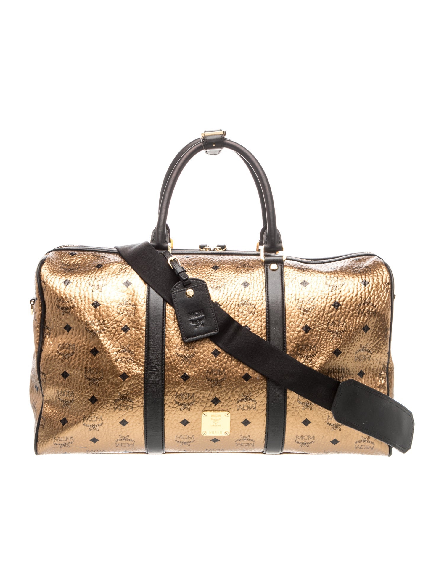 MCM Monogram Weekender Bag