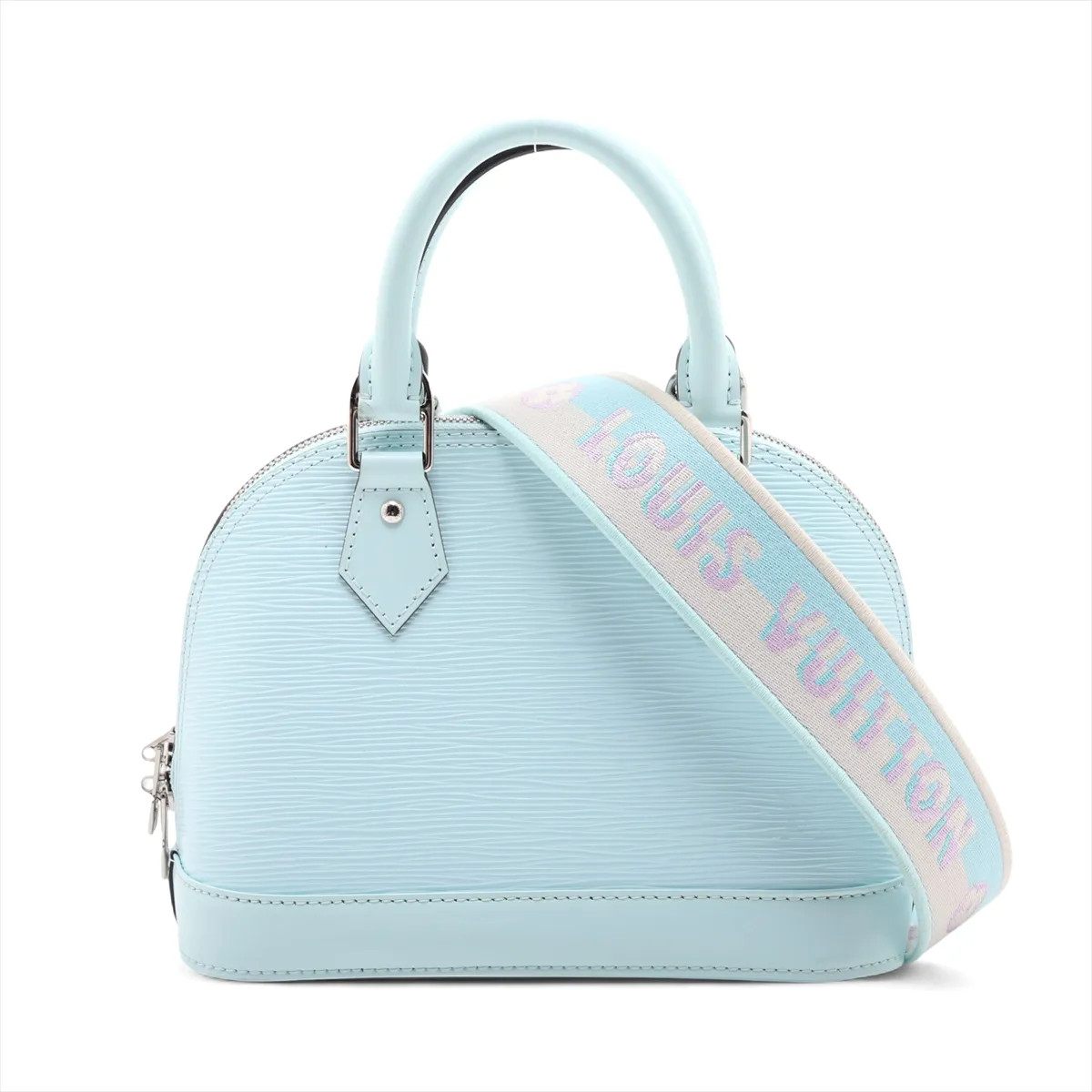 Louis Vuitton Epi Alma BB M56206 Blue There was an RFID response