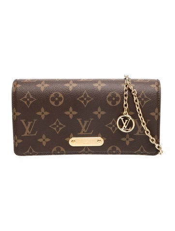 LV Monogram Lily Wallet on Chain