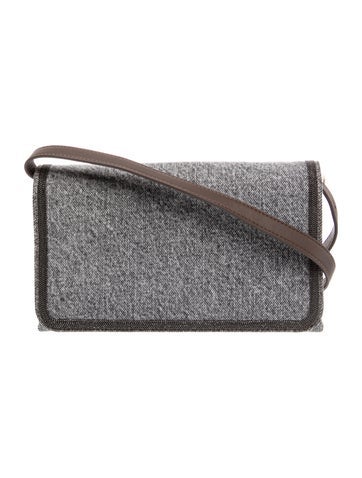 Brunello Cucinelli Canvas Crossbody Bag w/ Tags