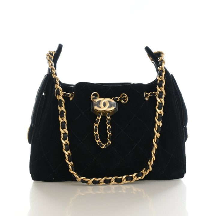 Chanel Mini Suede 25 Hobo