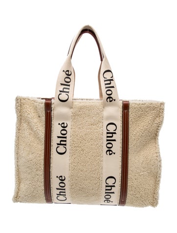 Shearling Weekender Bag