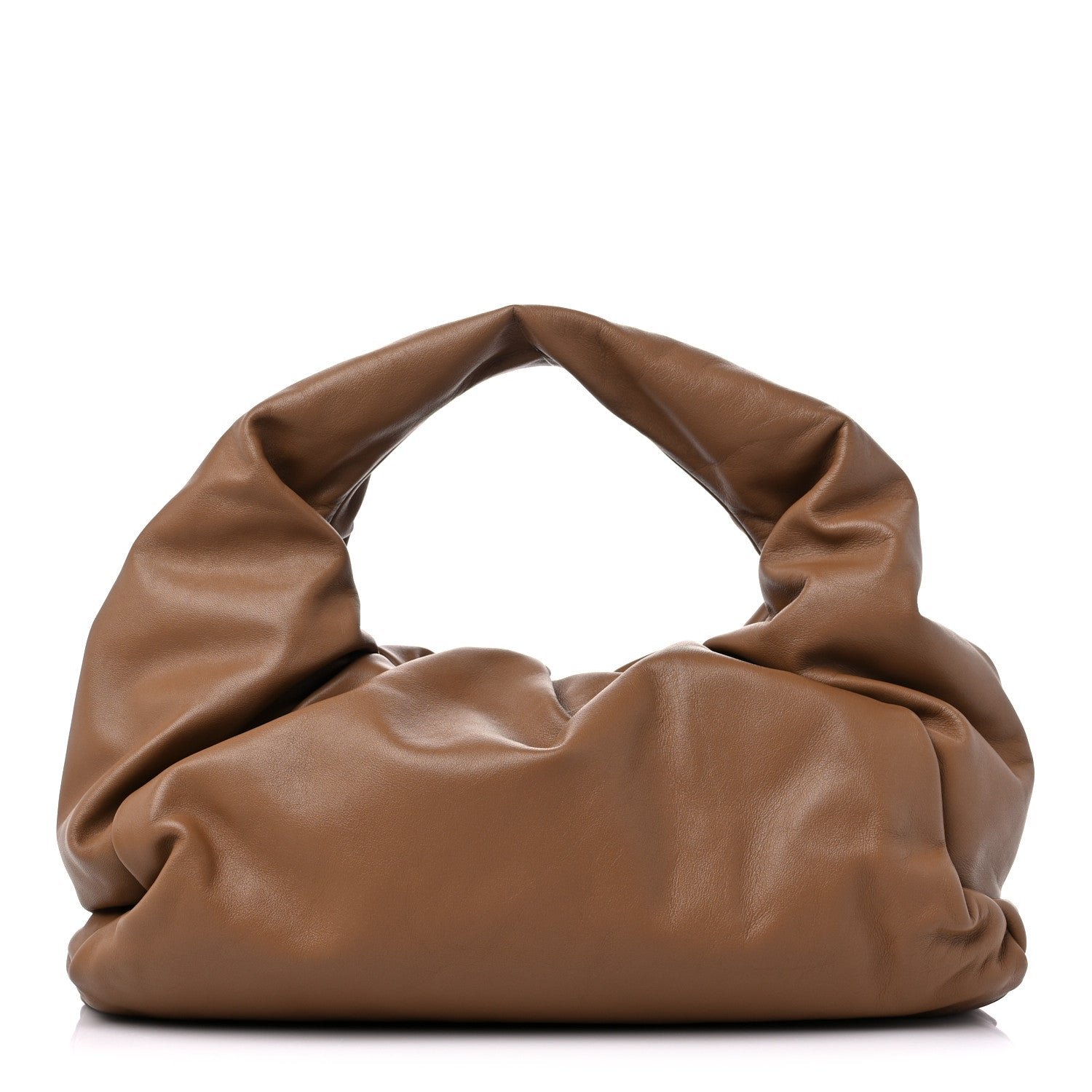 Bottega Veneta Smooth Butter Calfskin Medium The Shoulder Pouch Cammello