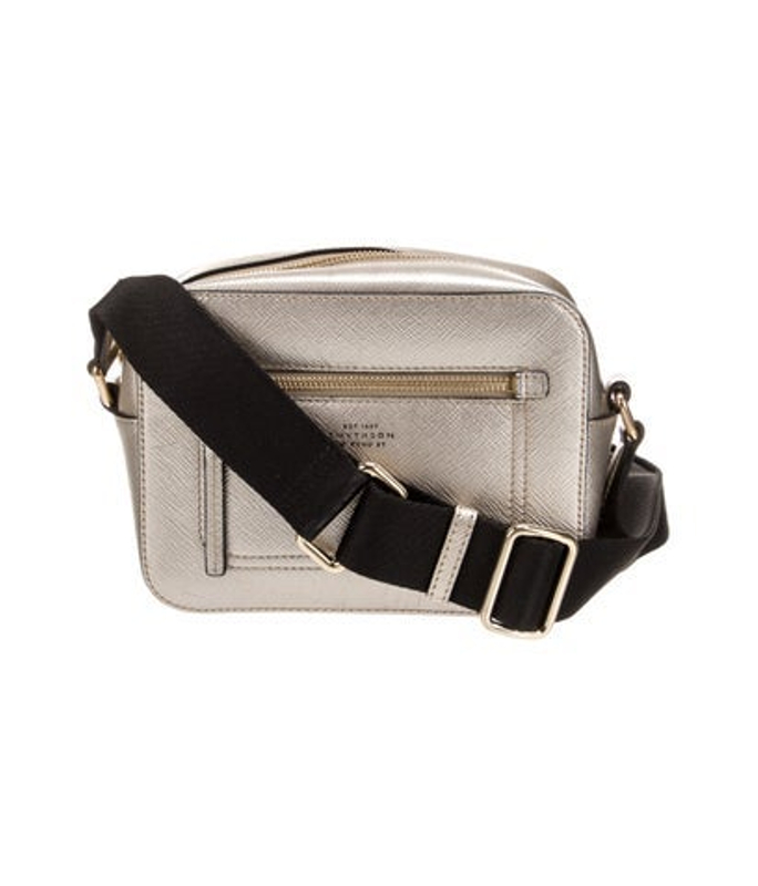 Smythson Leather Crossbody Bag