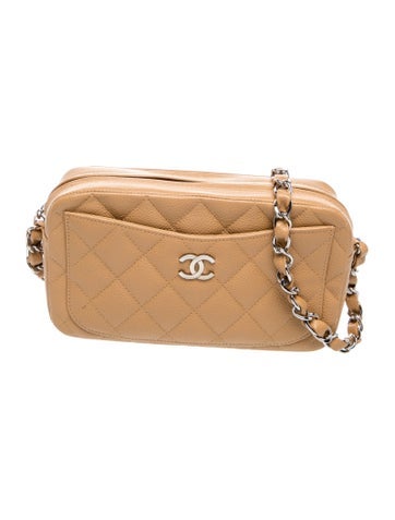Front Pocket Quilted Camera Bag