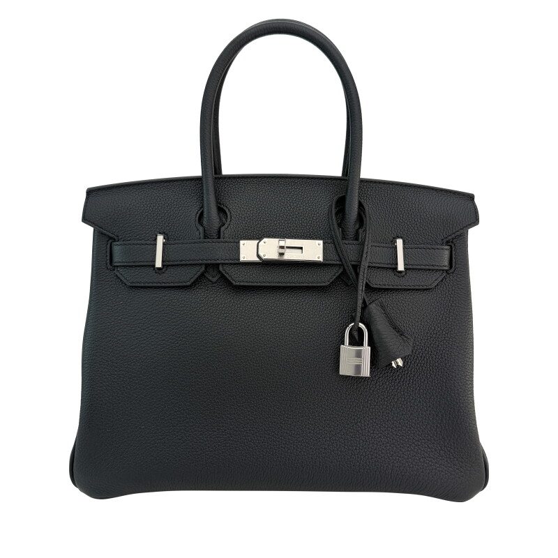 Hermes Black Togo Birkin 30 Palladium Hardware, 2026