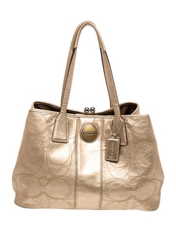 Leather Top Handle Bag