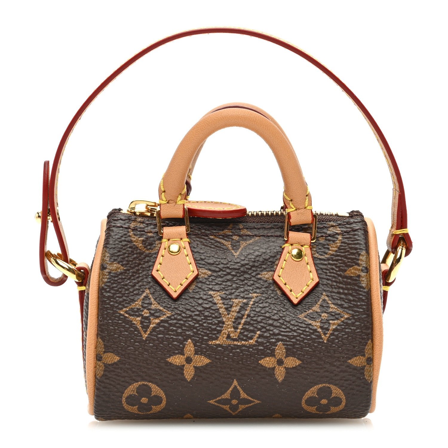 Louis Vuitton Monogram Micro Speedy Bag Charm