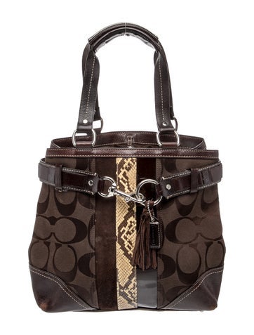Jacquard Shoulder Bag