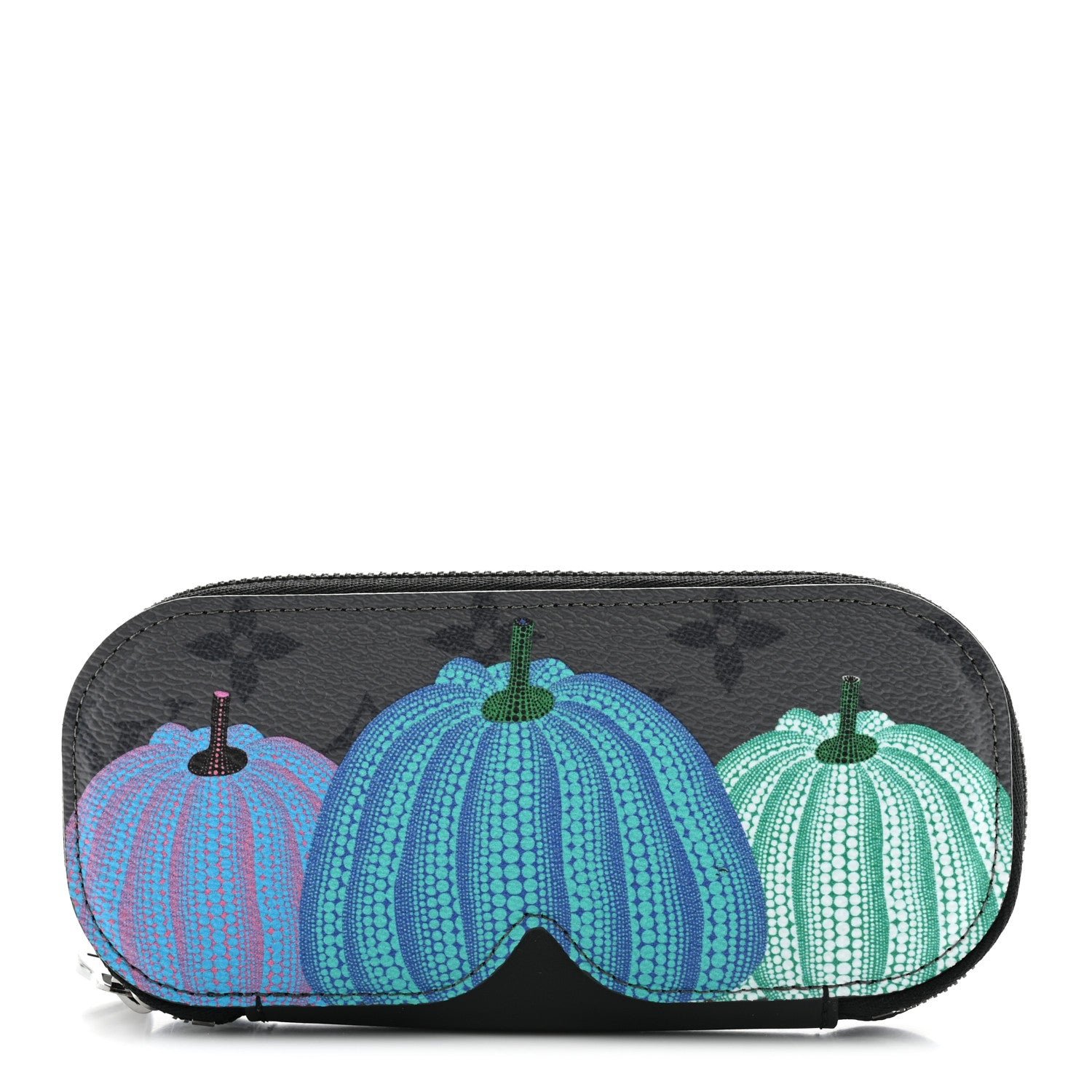Louis Vuitton LV X YK Monogram Kusama Pumpkin Sunglasses Pouch