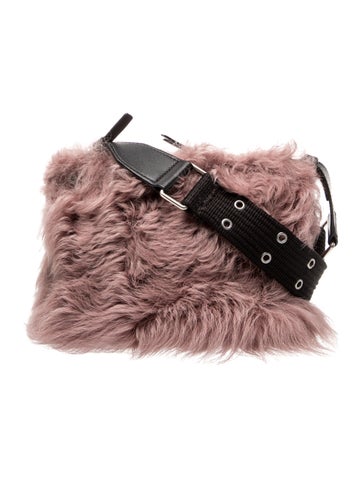 Shearling Crossbody Bag