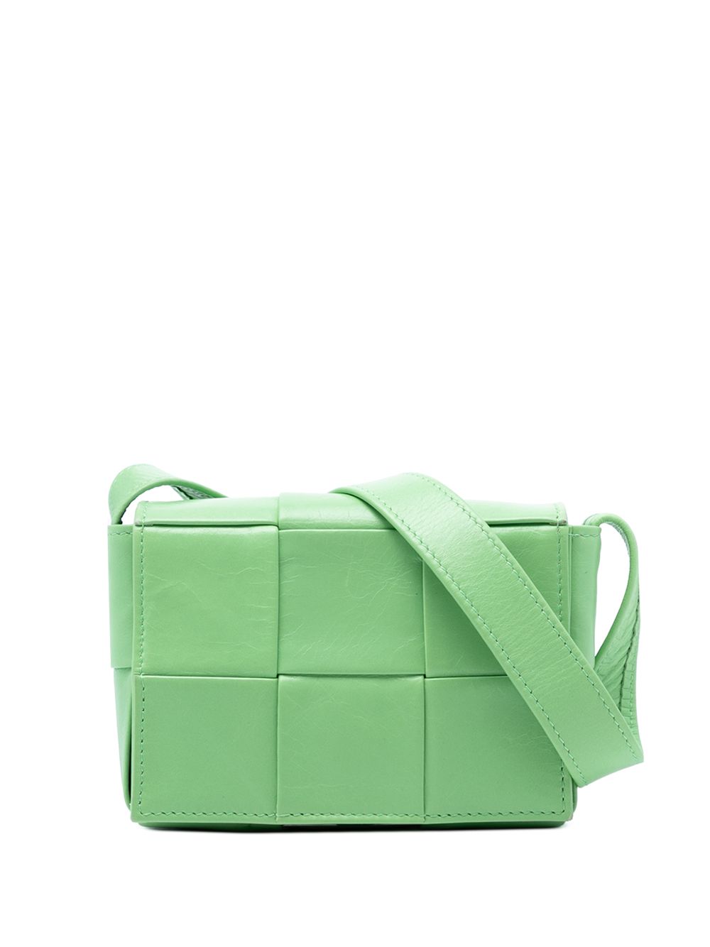 2012-2025 Candy Nappa Intrecciato Cassette crossbody bag