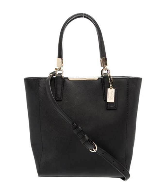 Coach Saffiano Leather Madison North South Tote Mini