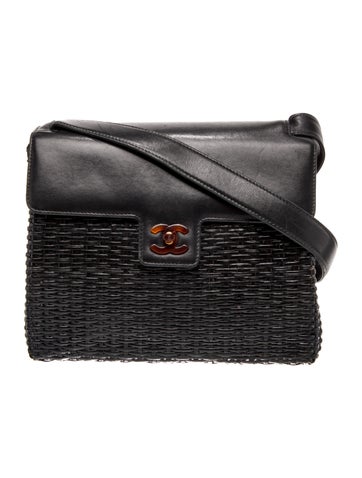 Wicker Basket Bag