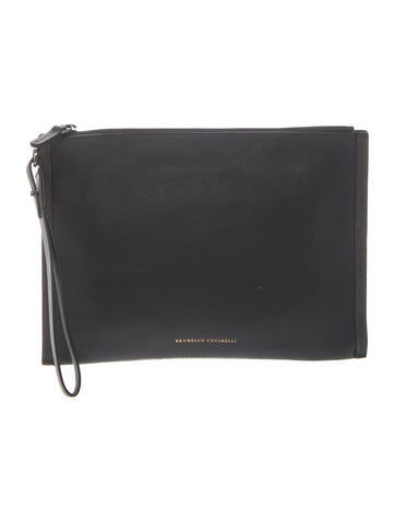 Brunello Cucinelli Leather Clutch