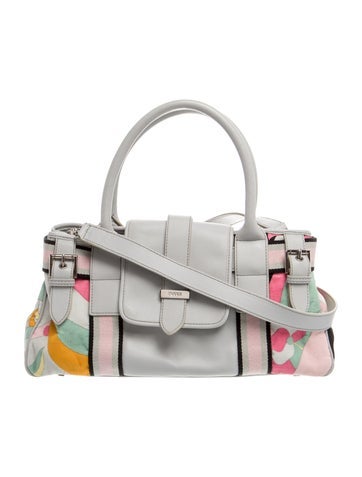 Leather Top Handle Bag Vintage