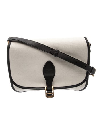 Canvas Francoise Medium Satchel Bag Vintage