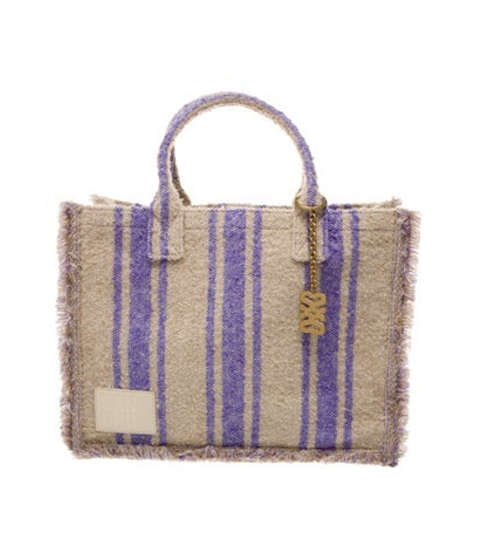 Sandro Canvas Top Handle Bag