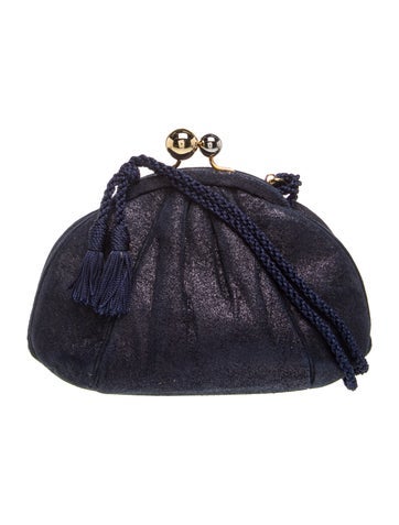 Suede Evening Bag