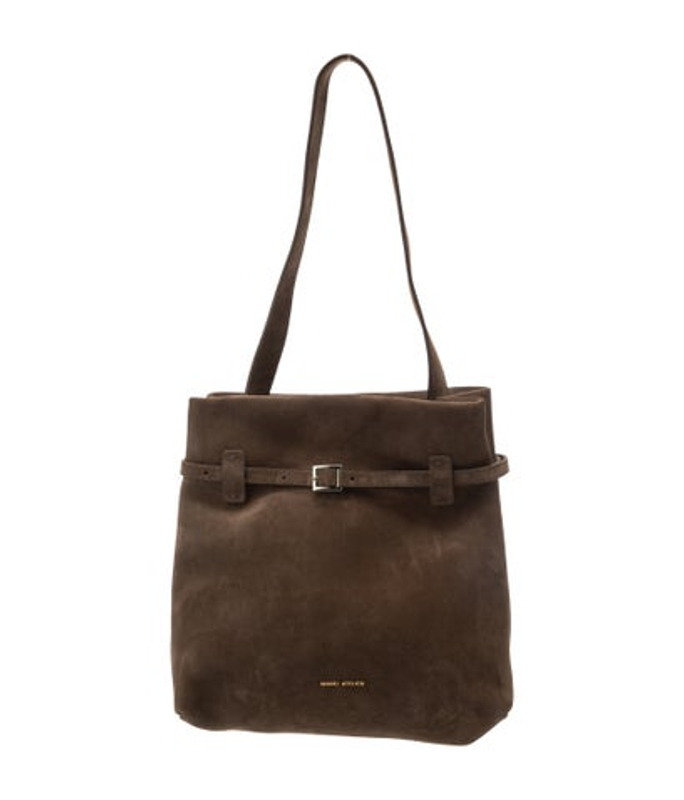 Manu Atelier Atelier Suede Shoulder Bag